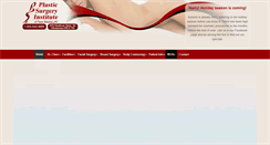 Desktop Screenshot of plasticsurgerynm.com
